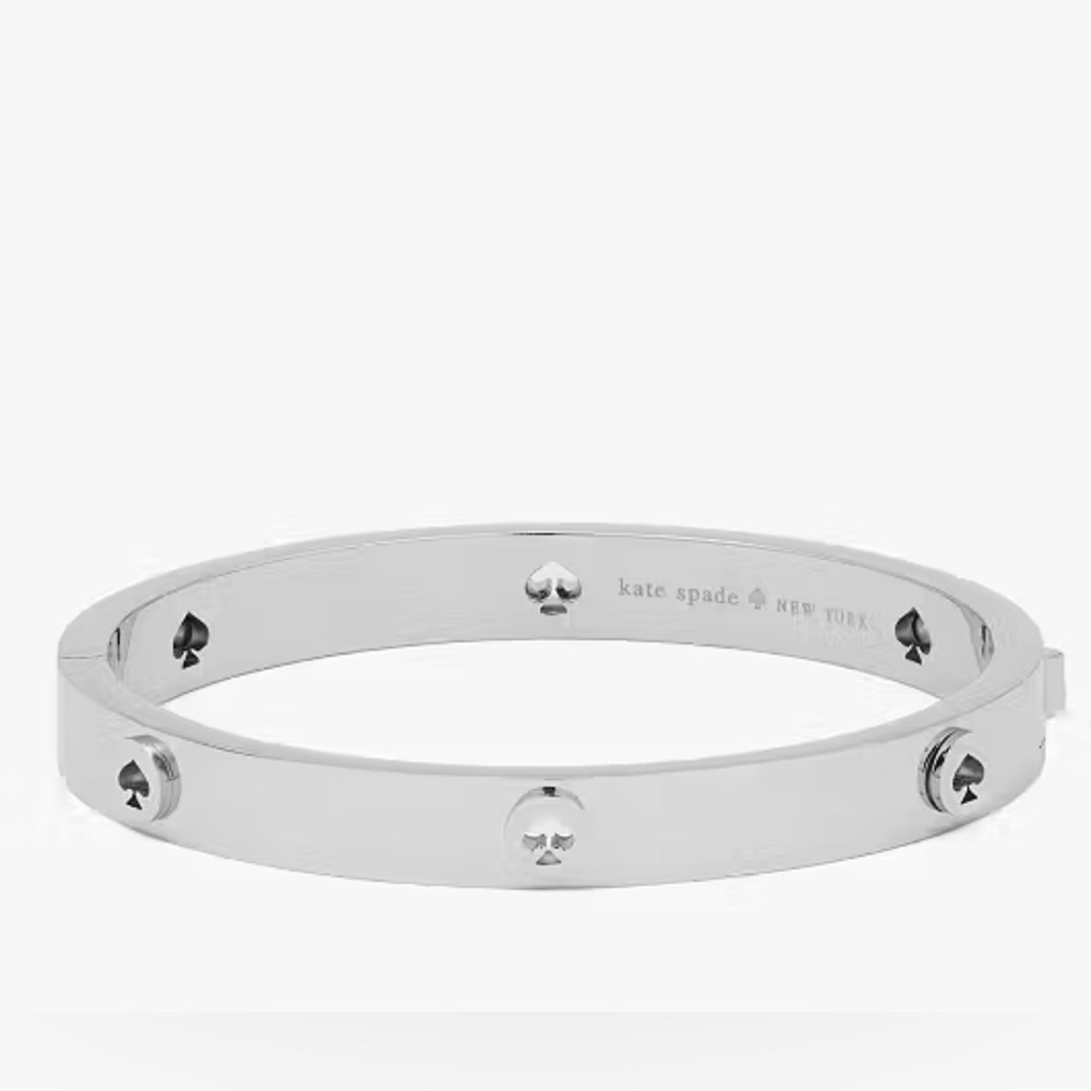 Kate spade spot the dot silver bangle bracelet